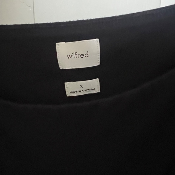 Aritzia Wilfred Wrap Dress Asymmetrical - Picture 2 of 3